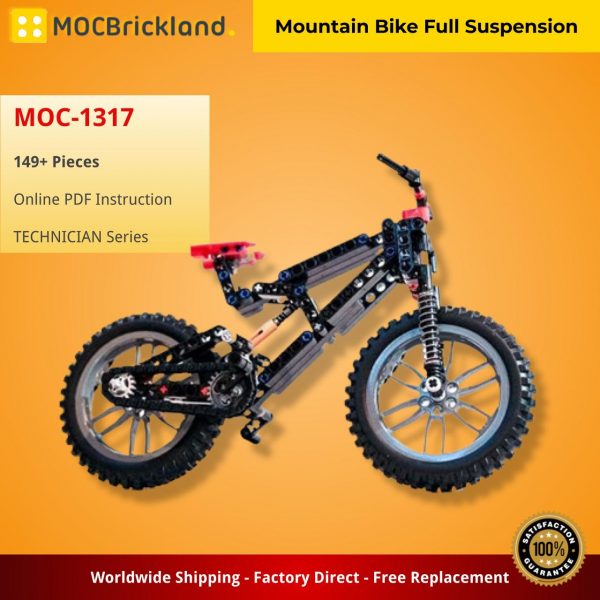MOCBRICKLAND MOC 1317 Mountain Bike Full Suspension 2