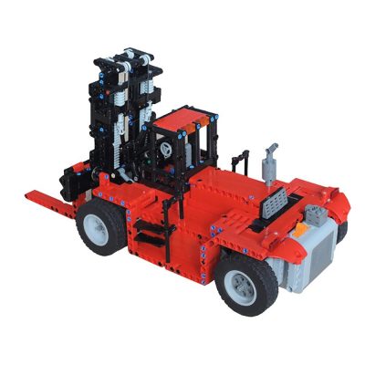 MOCBRICKLAND MOC 14000 RC Heavy Duty Forklift 1