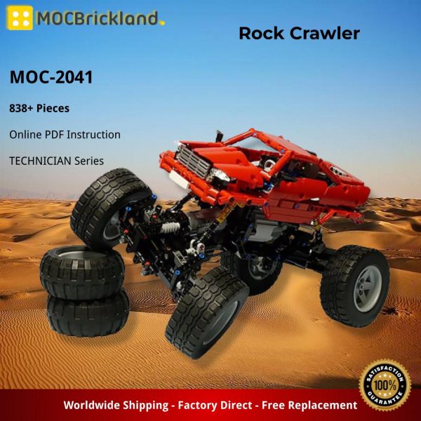 MOCBRICKLAND MOC 2041 Rock Crawler 2