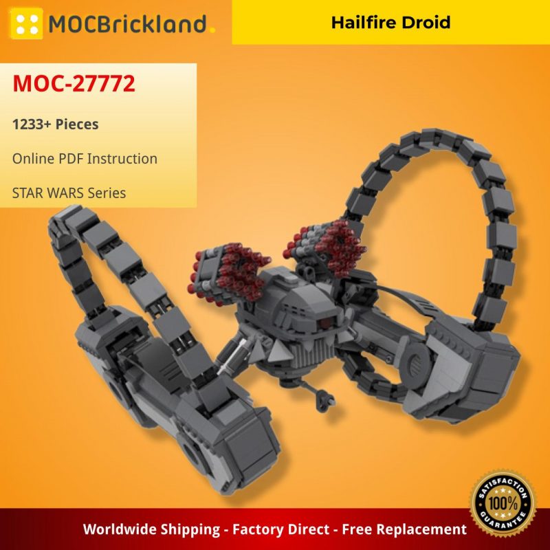 MOCBRICKLAND MOC 27772 Hailfire Droid 1 800x800 1