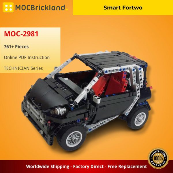 MOCBRICKLAND MOC 2981 Smart Fortwo 2