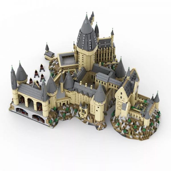 MOCBRICKLAND MOC 30884 Hogwarts Castle 71047 Epic Extension C4195