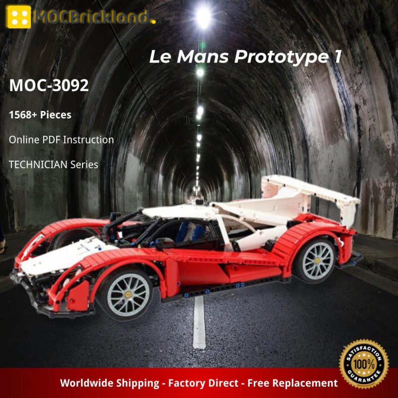 MOCBRICKLAND MOC-3092 Le Mans Prototype 1