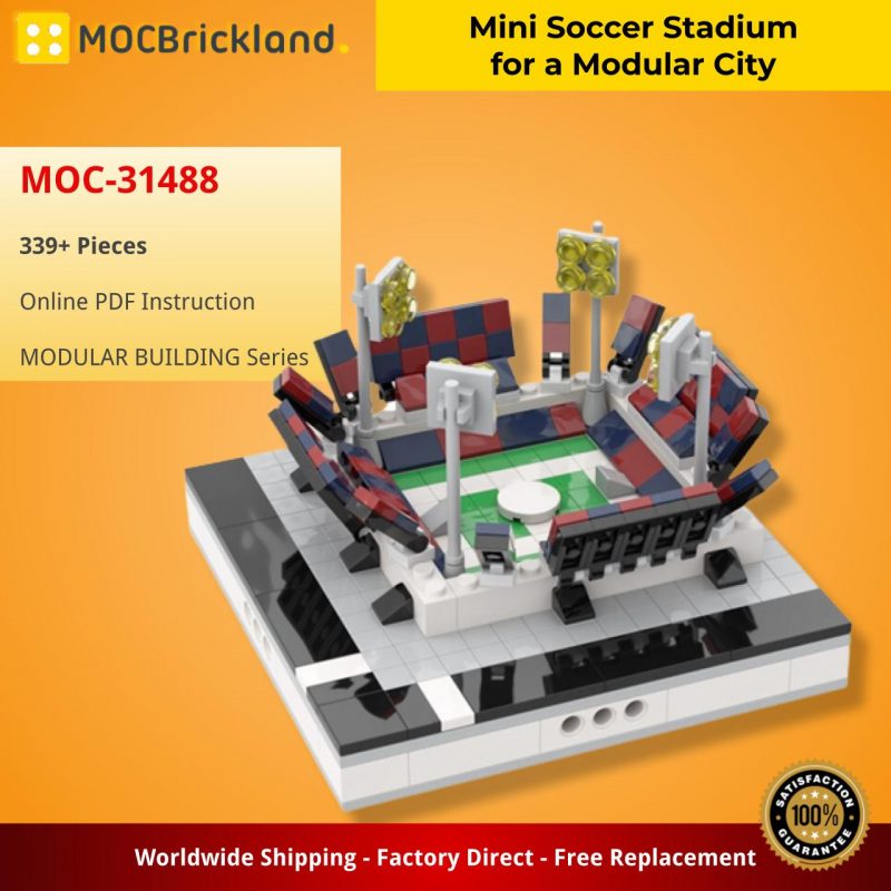 MOCBRICKLAND MOC 31488 Mini Soccer Stadium for a Modular City 2 800x800 1