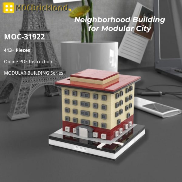 MOCBRICKLAND MOC 31922 Neighborhood Building for Modular City 2
