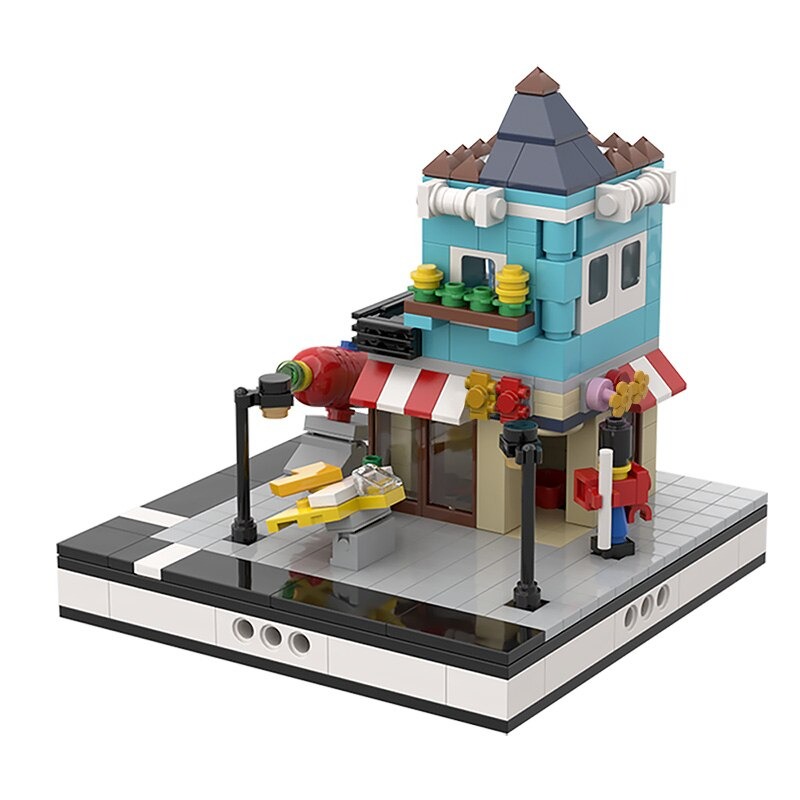 MOCBRICKLAND MOC 31924 Toy Shop for a Modular City 1