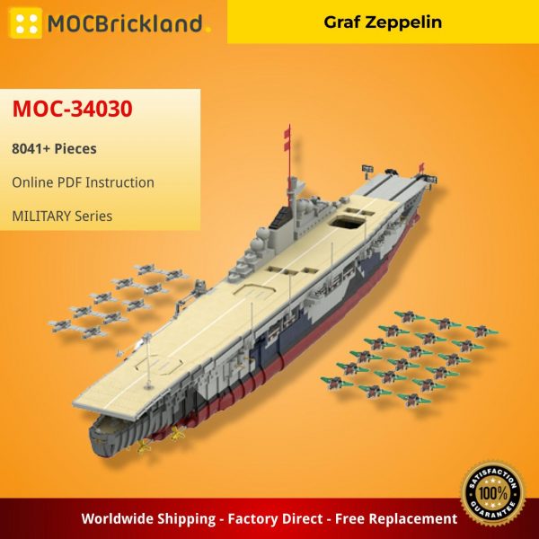 MOCBRICKLAND MOC 34030 Graf Zeppelin 1