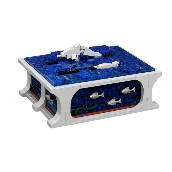 MOCBRICKLAND MOC 41832 Swimming Dolphins 1