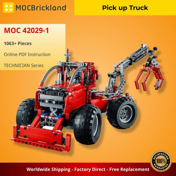 MOCBRICKLAND MOC 42029 1 Pick up Truck 2