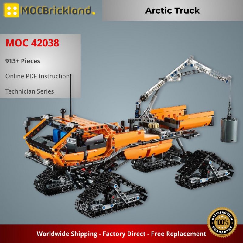 MOCBRICKLAND MOC 42038 Arctic Truck 2 800x800 1
