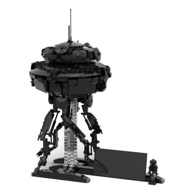 MOCBRICKLAND MOC 43368 Imperial Probe Droid – UCS Scale 2