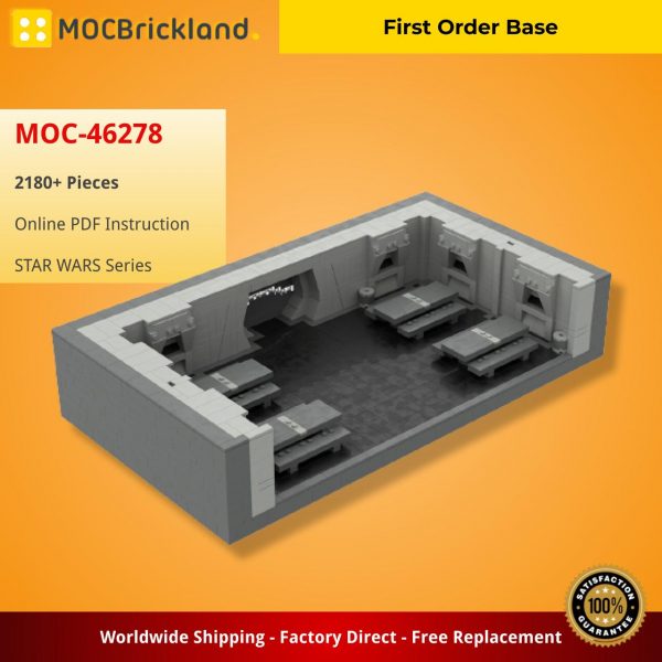 MOCBRICKLAND MOC 46278 First Order Base 2