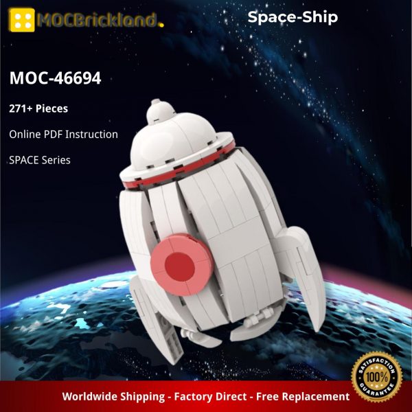 MOCBRICKLAND MOC 46694 Space Ship 1