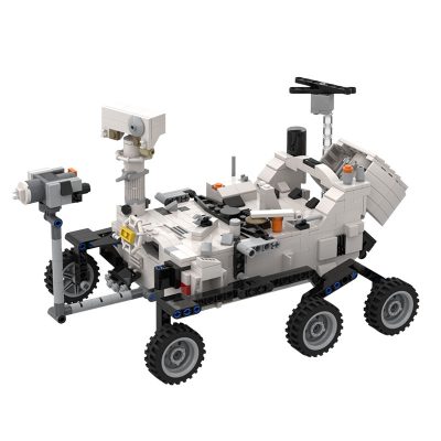 MOCBRICKLAND MOC 48997 Perseverance Mars Rover Ingenuity Helicopter – NASA 6