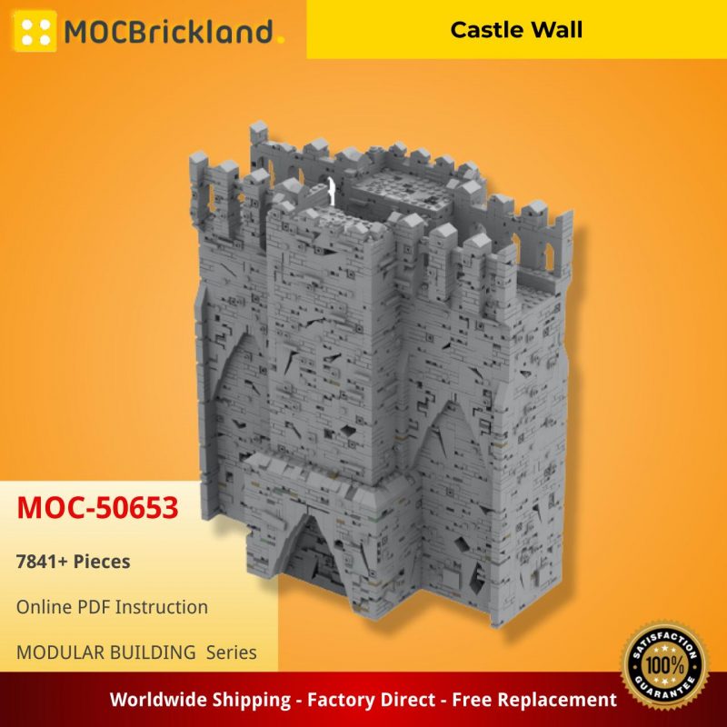 MOCBRICKLAND MOC 50653 Castle Wall 5 800x800 1
