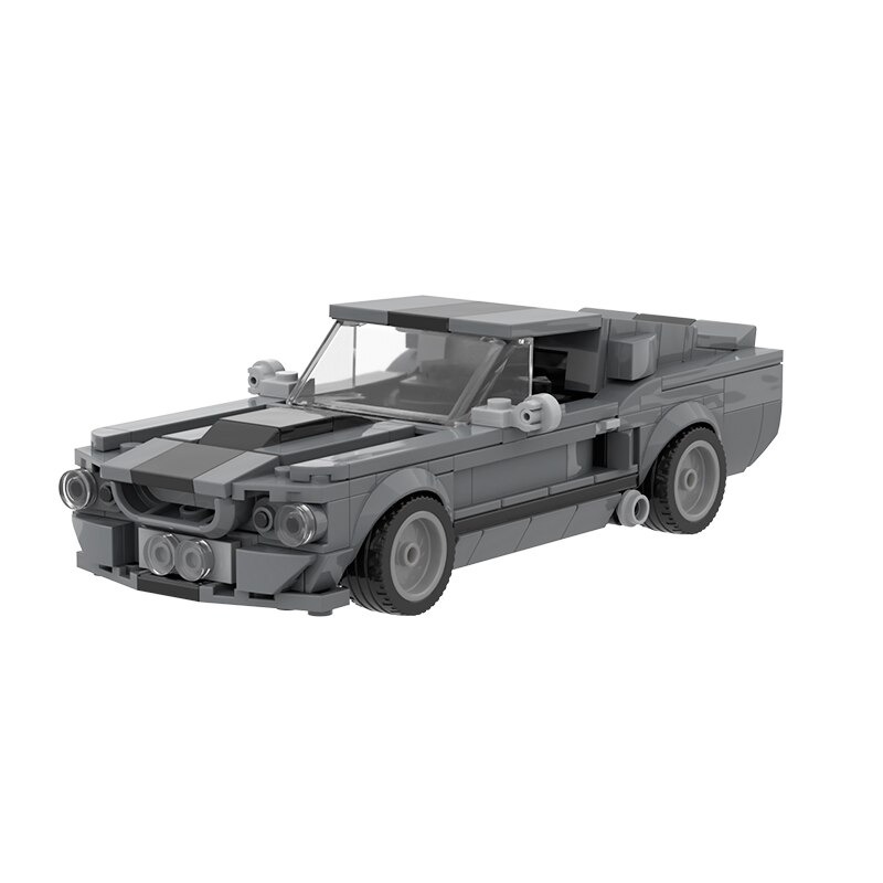 MOCBRICKLAND MOC 57356 Eleanor Ford Mustang Shelby GT500 1 1