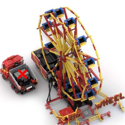 MOCBRICKLAND MOC 58005 Fairground Big Wheel 1