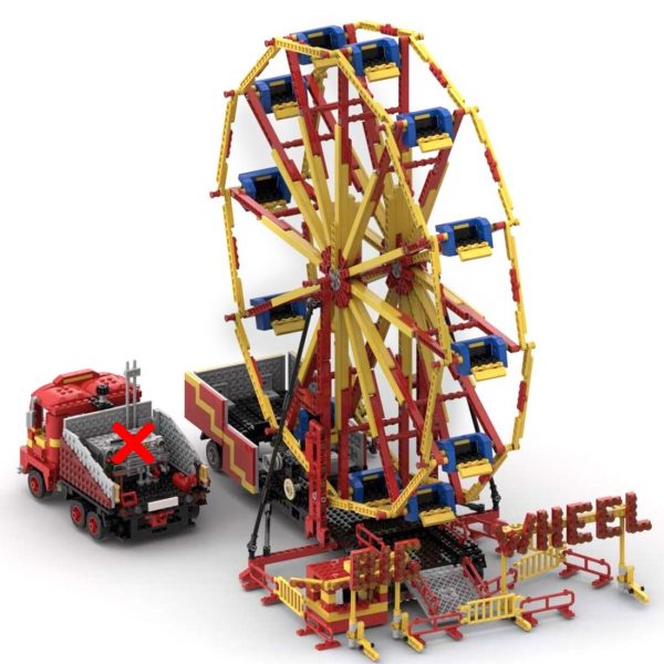 MOCBRICKLAND MOC 58005 Fairground Big Wheel 3