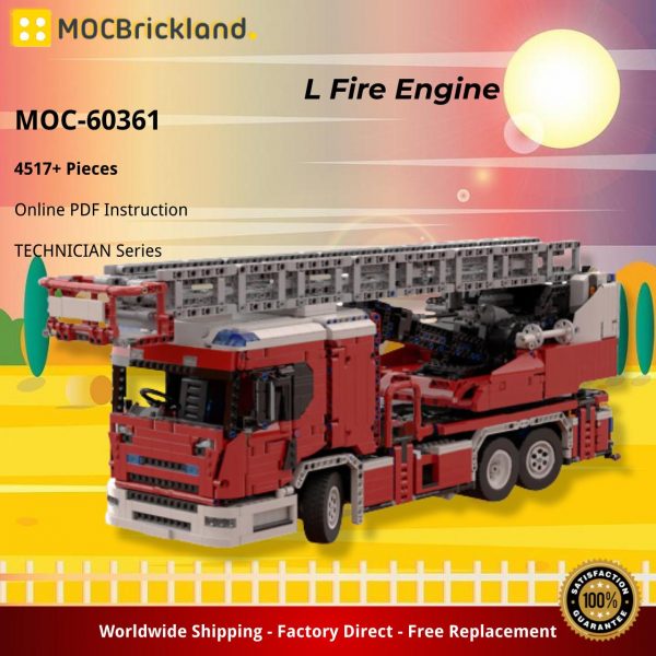 MOCBRICKLAND MOC 60361 L Fire Engine 2