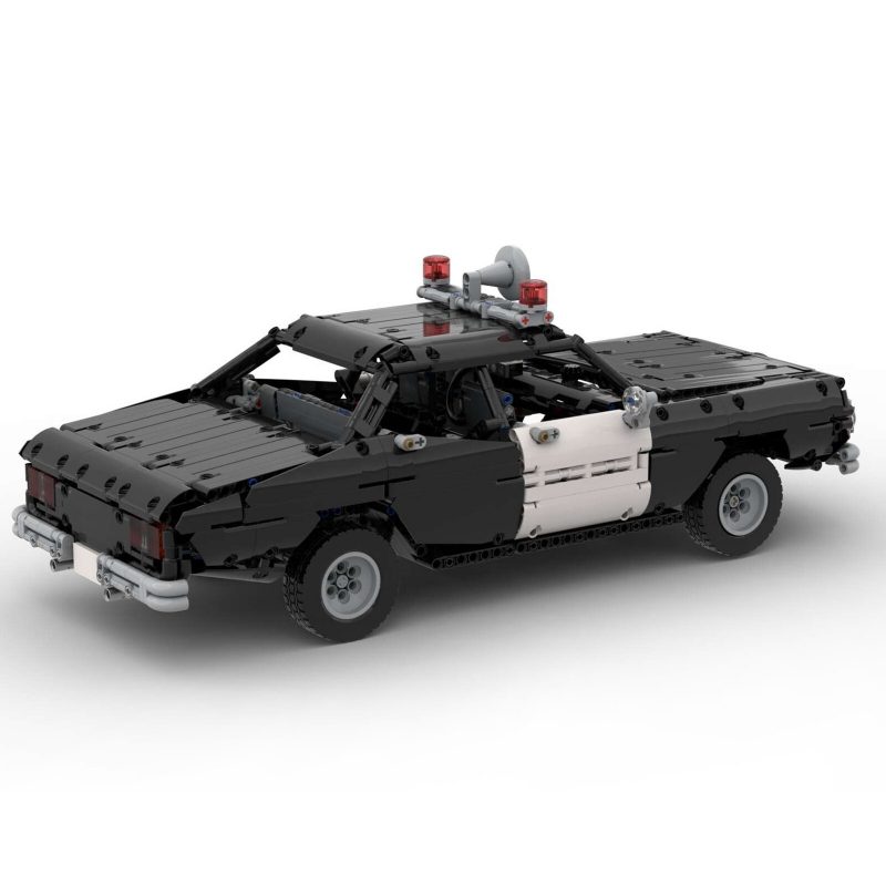 MOCBRICKLAND MOC 63403 Classic Police Car 1 800x800 1