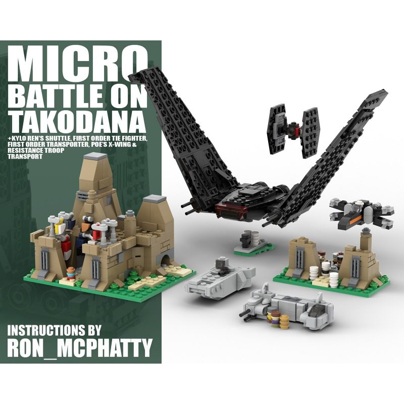 MOCBRICKLAND MOC 63463 Micro Battle on Takodana 7 800x800 1