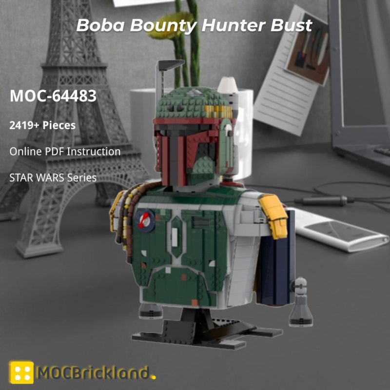 MOCBRICKLAND MOC 64483 Boba Bounty Hunter Bust 7 800x800 1