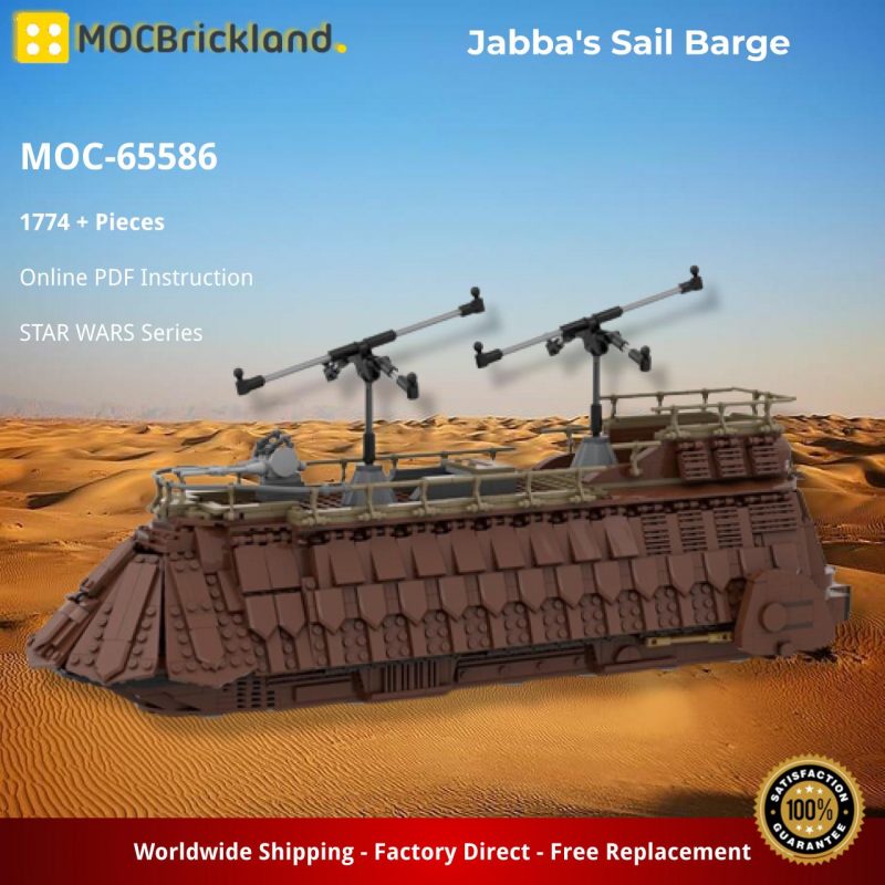 MOCBRICKLAND MOC 65586 Jabbas Sail Barge 2 800x800 1