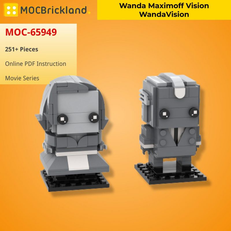 MOCBRICKLAND MOC 65949 Wanda Maximoff Vision WandaVision 2 800x800 1