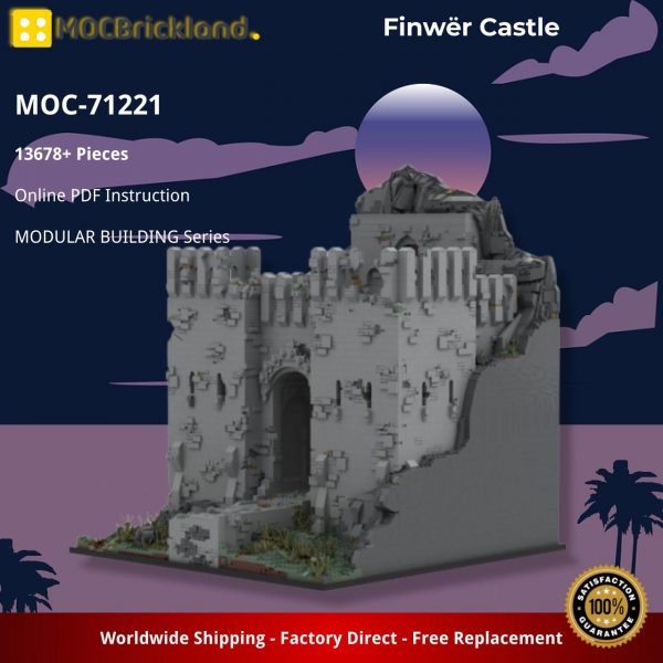 MOCBRICKLAND MOC 71221 Finwer Castle 2