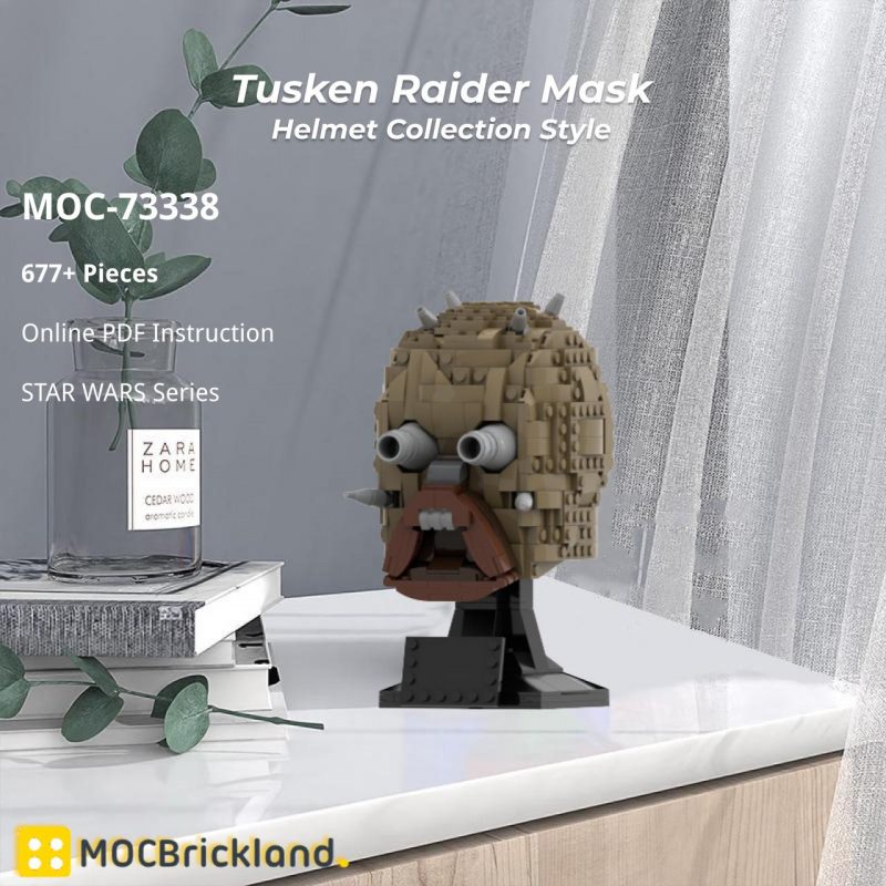 MOCBRICKLAND MOC 73338 Tusken Raider Mask Helmet Collection Style 5 800x800 1