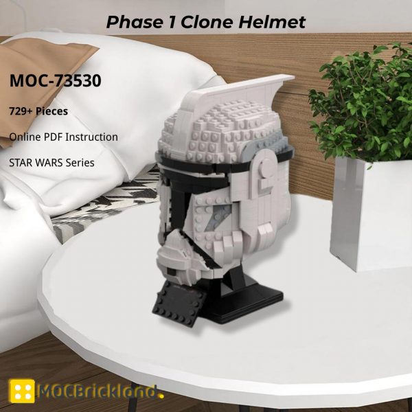 MOCBRICKLAND MOC 73530 Phase 1 Clone Helmet 1