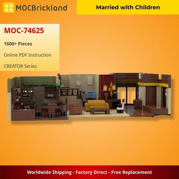 MOCBRICKLAND MOC 74625 Married with Children 5
