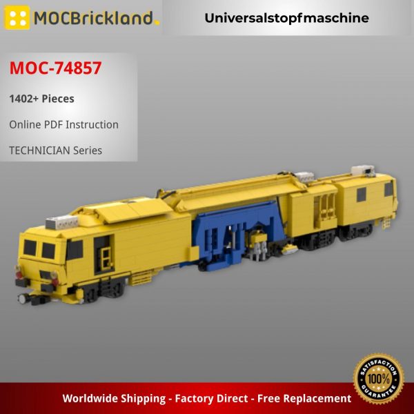 MOCBRICKLAND MOC 74857 Universalstopfmaschine 2