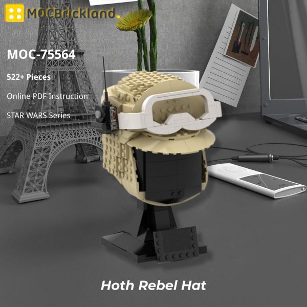 MOCBRICKLAND MOC 75564 Hoth Rebel Hat 3