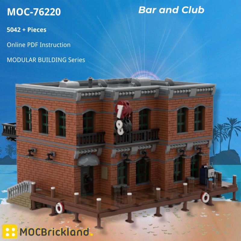 MOCBRICKLAND MOC 76220 Bar and Club 5 800x800 1