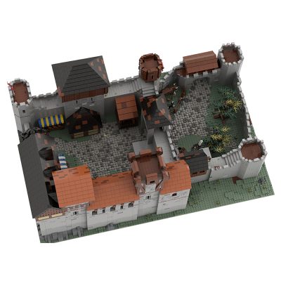MOCBRICKLAND MOC 77471 Medieval Royal Castle 3