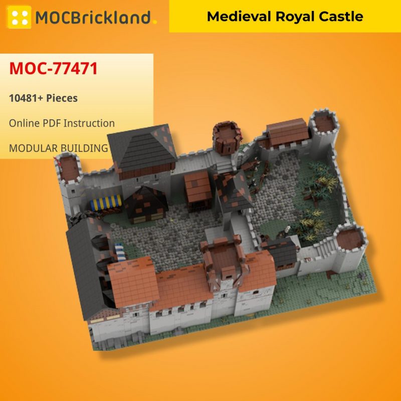 MOCBRICKLAND MOC 77471 Medieval Royal Castle 800x800 1