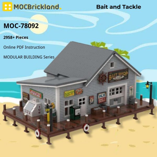 MOCBRICKLAND MOC 78092 Bait and Tackle 5