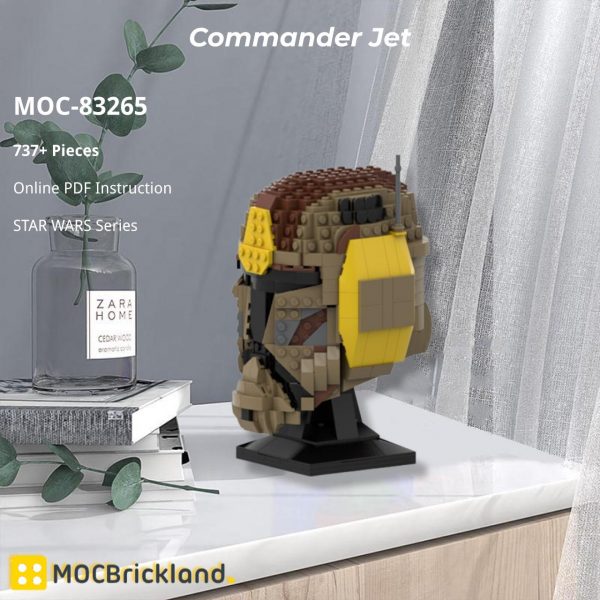 MOCBRICKLAND MOC 83265 Commander Jet 2