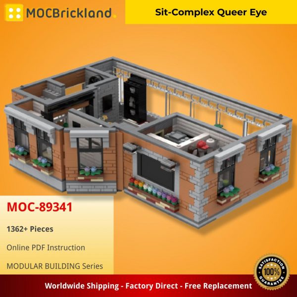 MOCBRICKLAND MOC 89341 Sit Complex Queer Eye 2