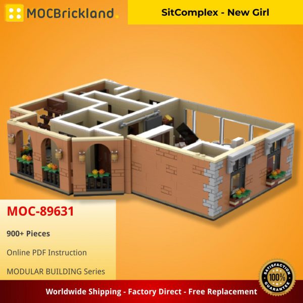 MOCBRICKLAND MOC 89631 SitComplex New Girl 1