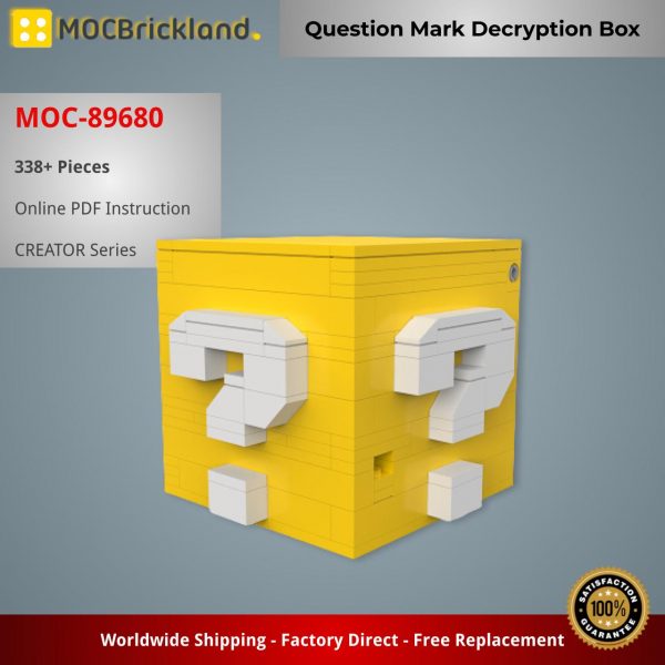 MOCBRICKLAND MOC 89680 Question Mark Decryption Box 2