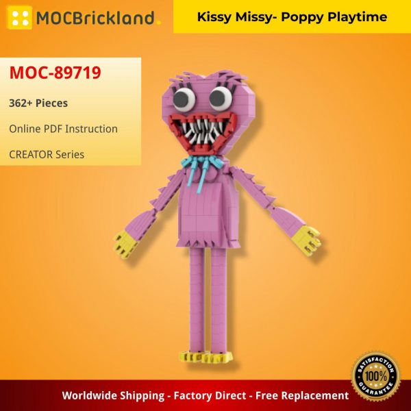MOCBRICKLAND MOC 89719 Kissy Missy Poppy Playtime 2