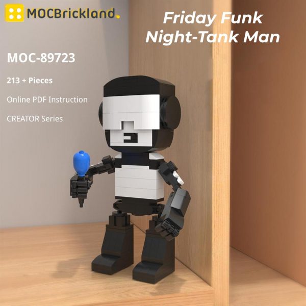 MOCBRICKLAND MOC 89723 Friday Funk Night Tank Man 2
