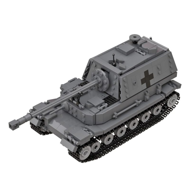 MOCBRICKLAND MOC 89727 German Army Ferdinand Jagdpanzer TIGERP 4 800x800 1
