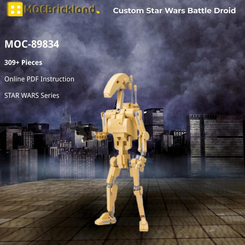 MOCBRICKLAND MOC 89834 Custom Star Wars Battle Droid 2 800x800 1