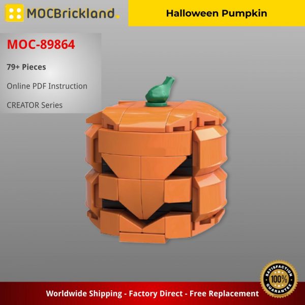 MOCBRICKLAND MOC 89864 Halloween Pumpkin 2