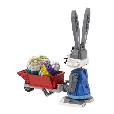 MOCBRICKLAND MOC 90094 Easter Bunny 6