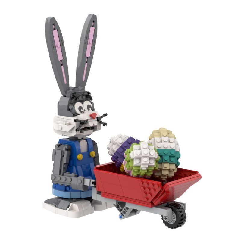 MOCBRICKLAND MOC 90094 Easter Bunny 8 800x800 1