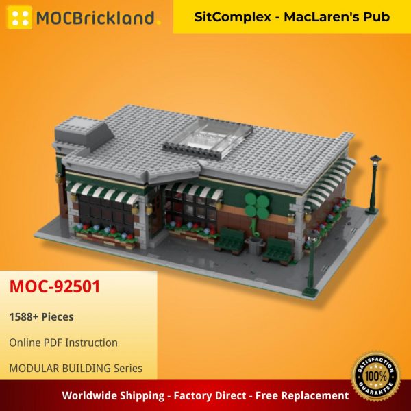 MOCBRICKLAND MOC 92501 SitComplex MacLarens Pub 2